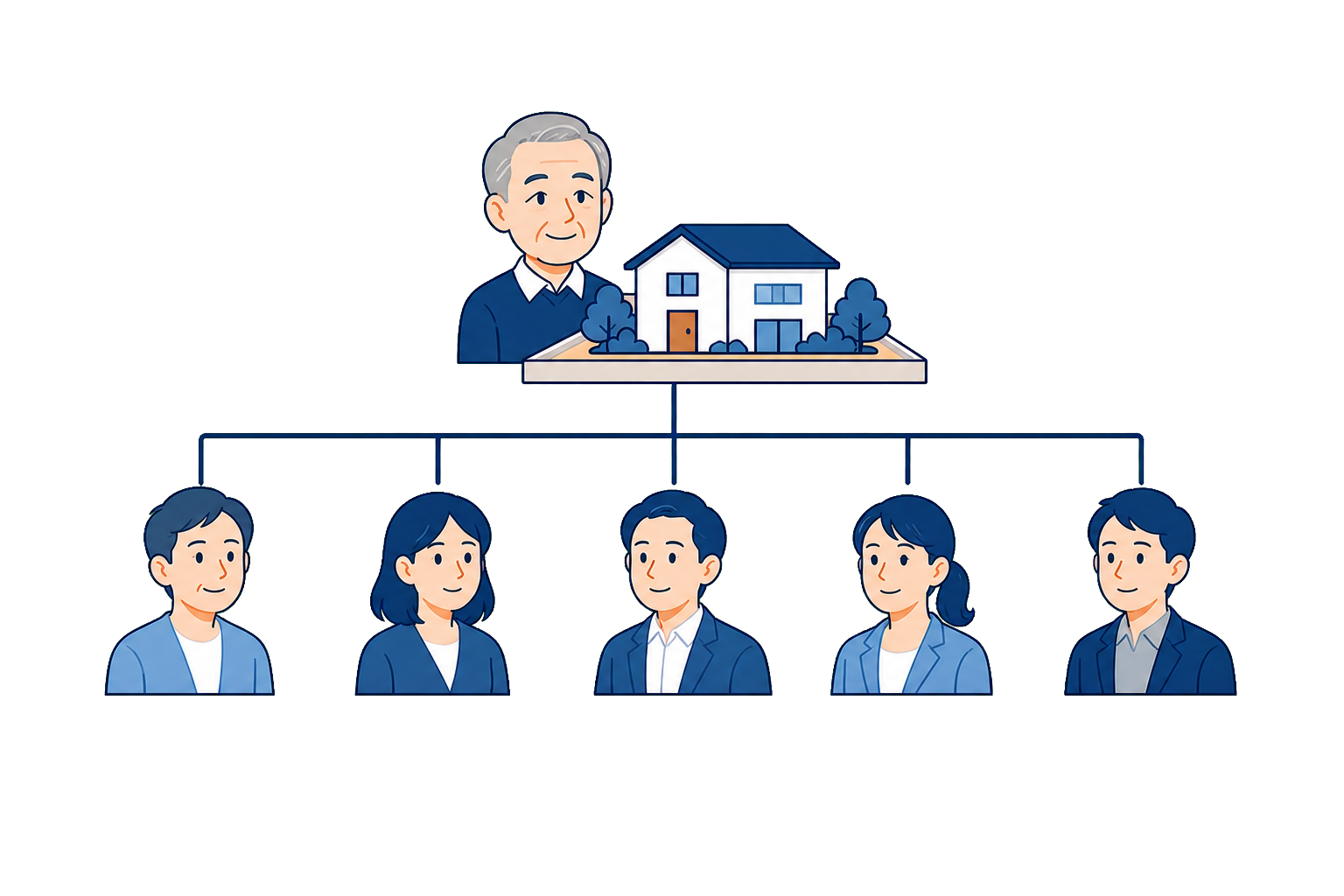相続人が増えるのイメージ