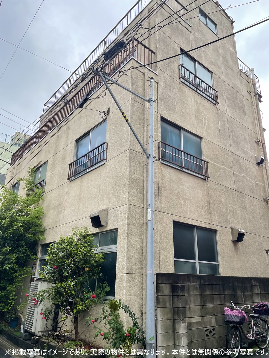 営業中の一棟ビル底地のイメージ