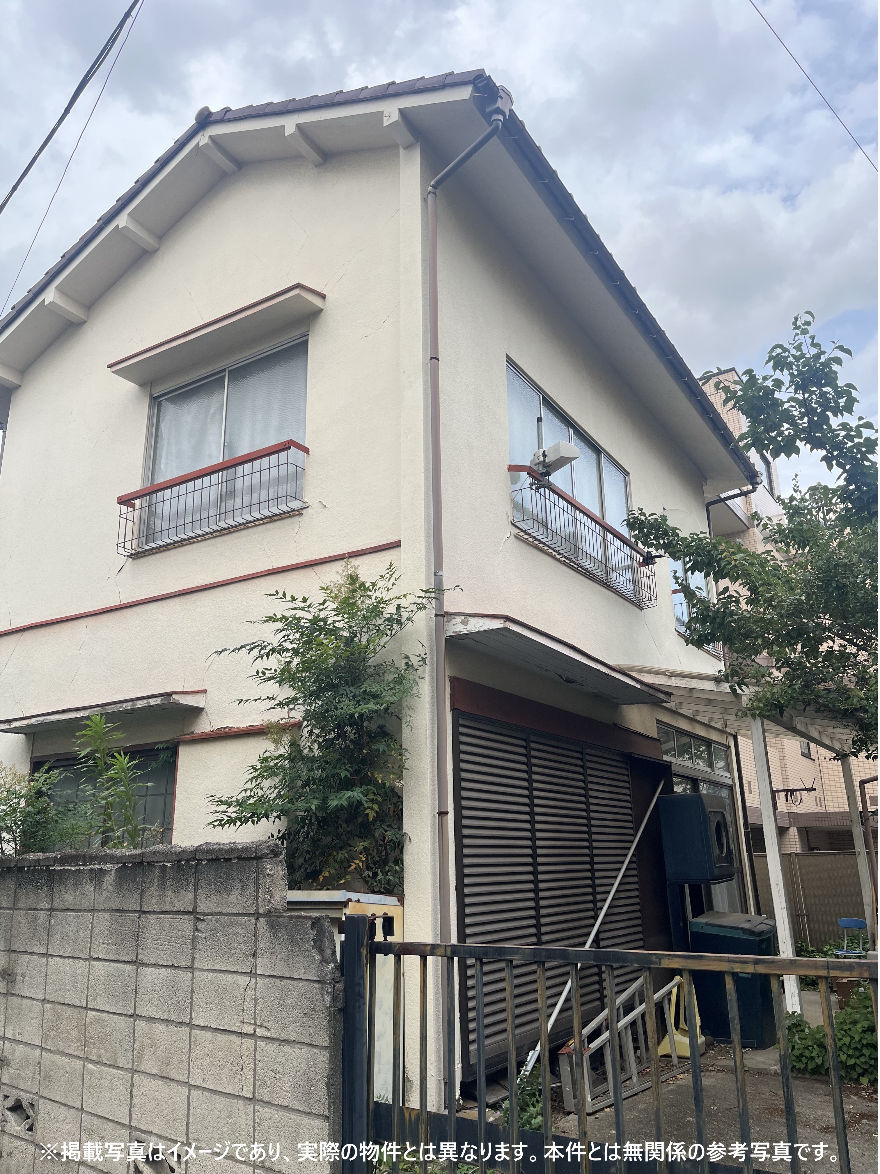目黒区東が丘戸建て再建築不可の買取事例