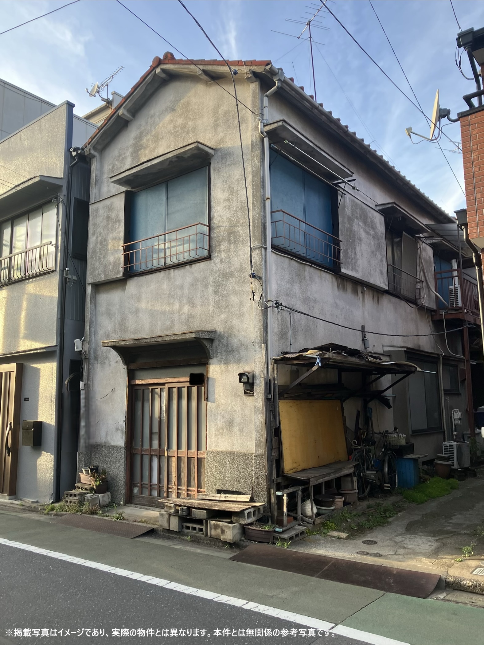 離婚に伴う目黒区大岡山再建築不可戸建て売却の実例